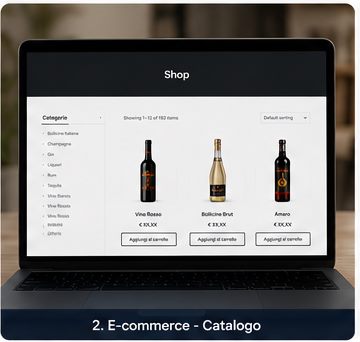 Catalogo ecommerce WooCommerce di Sorrento Coast Wines & Spirits