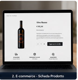Scheda prodotto WooCommerce di Sorrento Coast Wines & Spirits